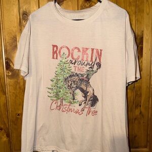 Rockin' Around the Christmas Tree Graphic Tee